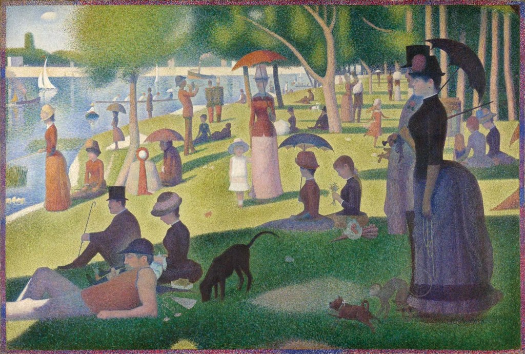 Georges Seurat-A Sunday Afternoon on the Island of La Grande Jatte